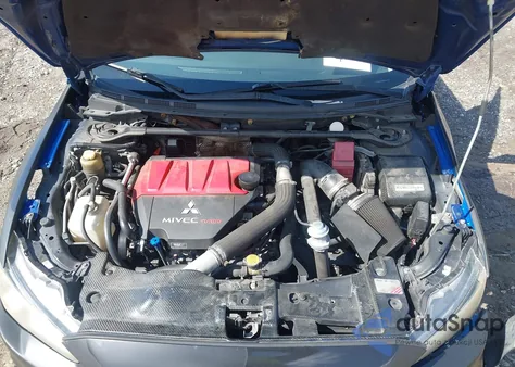 2010 Mitsubishi Lancer Evolution Mr/Mr Touring from USA, damaged, VIN JA32W5FV5AU018459